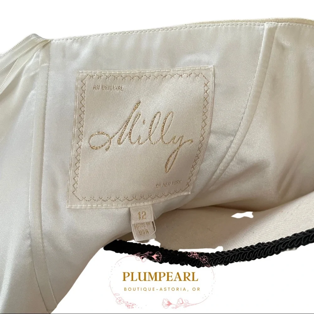 An Original Milly of New York Vintage Custom wedding gown - Picture 11 of 16